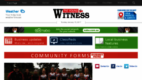 What Youngwitness.com.au website looked like in 2017 (7 years ago)