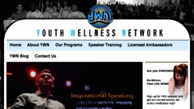What Youthwellnessnetwork.ca website looked like in 2017 (7 years ago)