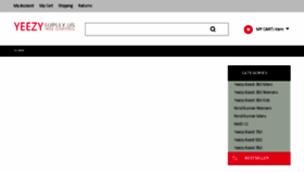 What Yeezy-supply.us website looked like in 2017 (7 years ago)