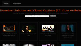 What Yousubtitles.com website looked like in 2017 (7 years ago)