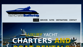 What Yachtcharterboatrentals.com website looked like in 2017 (6 years ago)