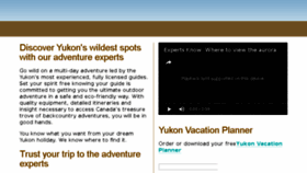 What Yukonwild.com website looked like in 2017 (7 years ago)