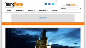 What Youngpetro.org website looked like in 2017 (6 years ago)