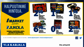 What Ylakarjala.fi website looked like in 2017 (6 years ago)