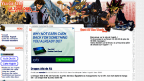 What Yugiohfr.com website looked like in 2017 (6 years ago)