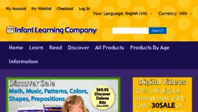 What Yourbabycanread.com website looked like in 2017 (6 years ago)