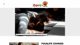 What Yogalife.co.in website looked like in 2017 (6 years ago)