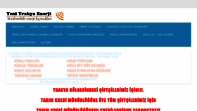 What Yenitrakyaenerji.com website looked like in 2017 (6 years ago)