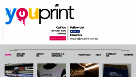 What Youprint.com.sg website looked like in 2017 (6 years ago)