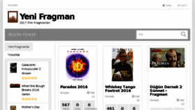What Yenifragman.com website looked like in 2017 (6 years ago)