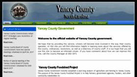 What Yanceycountync.gov website looked like in 2017 (6 years ago)