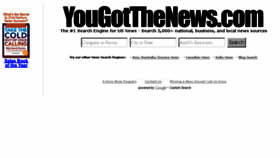 What Yougotthenews.com website looked like in 2017 (6 years ago)