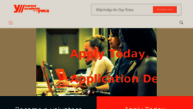 What Ywebca.org website looked like in 2017 (8 years ago)