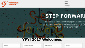 What Yfyi.com website looked like in 2017 (6 years ago)