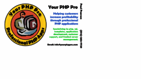 What Yourphppro.com website looked like in 2017 (6 years ago)