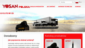 What Yosanpolska.pl website looked like in 2017 (6 years ago)