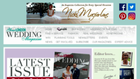 What Yourlondonweddingmagazine.com website looked like in 2017 (6 years ago)