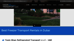 What Yasintransport.com website looked like in 2017 (6 years ago)