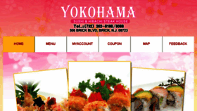 What Yokohamahibachisushi.com website looked like in 2017 (6 years ago)
