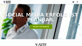 What Y-site.de website looked like in 2017 (6 years ago)