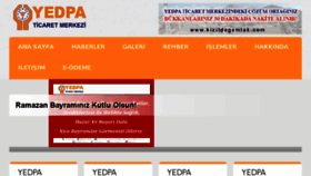 What Yedpa.com.tr website looked like in 2017 (6 years ago)
