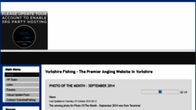 What Yorkshirefishing.net website looked like in 2017 (6 years ago)
