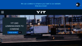 What Yit.se website looked like in 2017 (6 years ago)