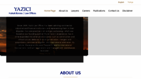 What Yazicihukukburosu.com website looked like in 2017 (6 years ago)