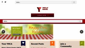 What Ymcaofoakville.com website looked like in 2017 (6 years ago)
