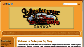 What Yesteryeartoys.com website looked like in 2017 (6 years ago)
