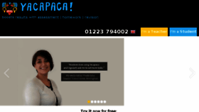 What Yacapaca.com website looked like in 2017 (6 years ago)