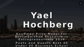 What Yael-hochberg.com website looked like in 2017 (6 years ago)