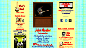 What Yourbuddyjohn.com website looked like in 2017 (6 years ago)
