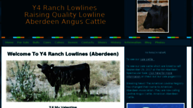 What Y4ranchlowlines.webs.com website looked like in 2017 (6 years ago)