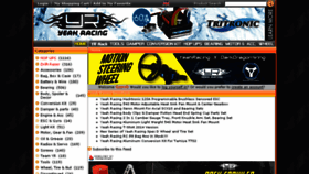 What Yeahracing.com website looked like in 2017 (6 years ago)