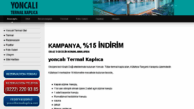 What Yoncalitermalkaplica.com website looked like in 2017 (6 years ago)