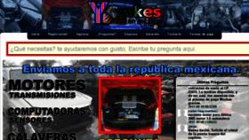 What Yonkesenmexico.com.mx website looked like in 2017 (6 years ago)