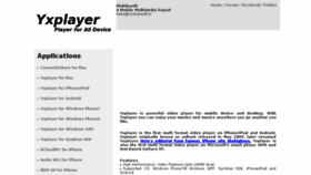 What Yxplayer.net website looked like in 2017 (6 years ago)