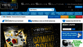 What Yessselectrical.co.uk website looked like in 2017 (6 years ago)