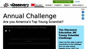 What Youngscientistchallenge.com website looked like in 2017 (6 years ago)