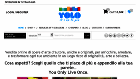 What Yoloin.com website looked like in 2017 (6 years ago)