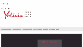 What Yolivia.de website looked like in 2017 (6 years ago)