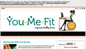 What Youmefit.com website looked like in 2017 (6 years ago)