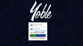 What Yoble.us website looked like in 2017 (6 years ago)