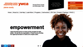 What Ywcapiercecounty.org website looked like in 2017 (6 years ago)