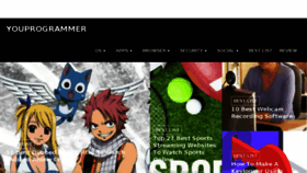 What Youprogrammer.com website looked like in 2017 (6 years ago)
