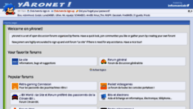 What Yaronet.com website looked like in 2017 (6 years ago)
