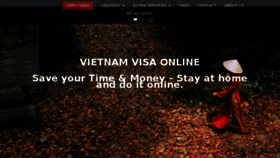 What Yourvietnamvisa.com website looked like in 2017 (6 years ago)