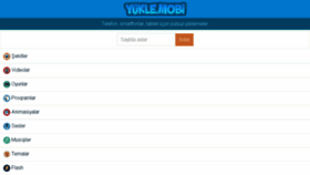 What Yukle.mobi website looked like in 2017 (6 years ago)