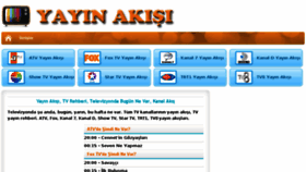 What Yayinakisi.info.tr website looked like in 2017 (6 years ago)